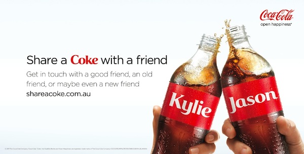 Share a coke campaign Coca-cola | The brand hopper