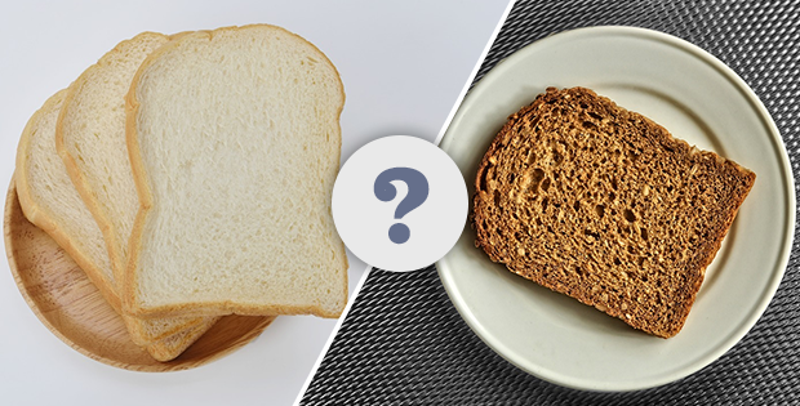 Marketing Concept | White Bread Vs Wheat Bread
