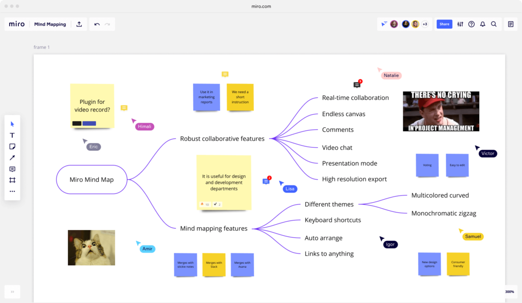 Miro Interface | The Brand Hopper