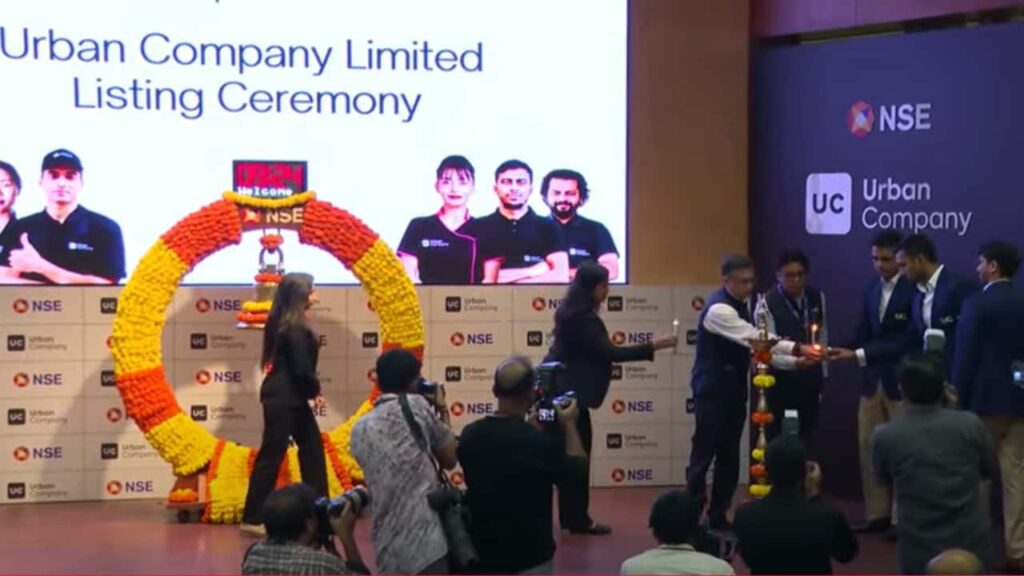 Urban Company IPO Listing