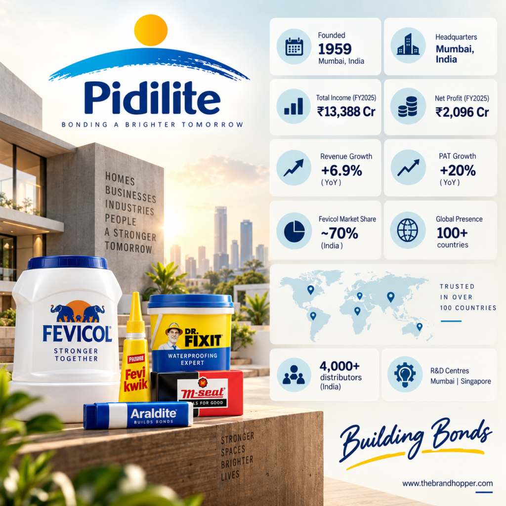 Pidilite Industries At a Glance
