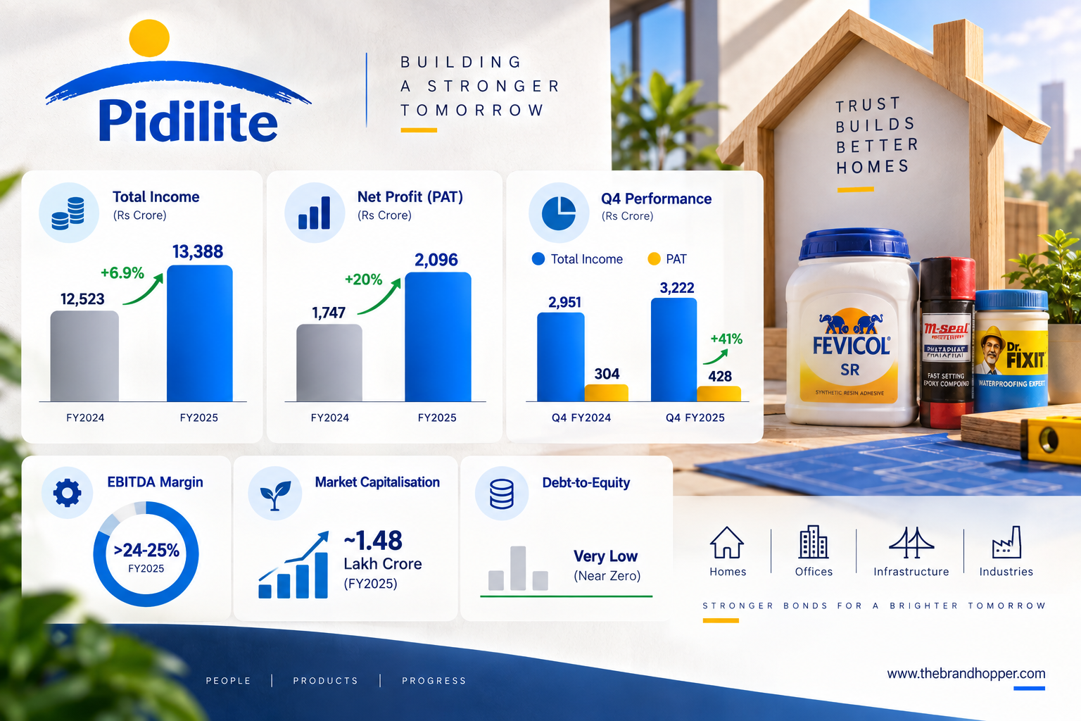 Financial Performance of Pidilite Industries
