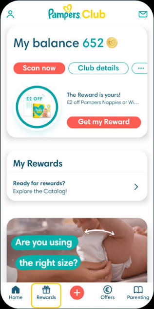 Pampers Club App