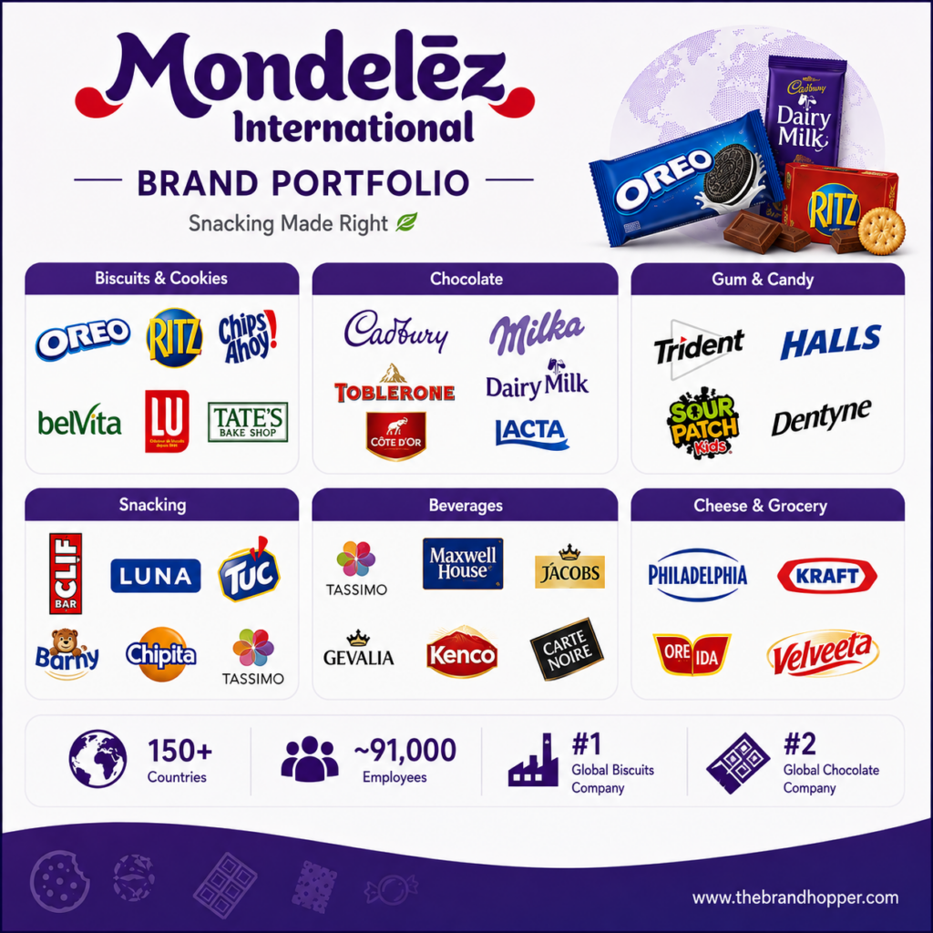 Brand Portfolio of Mondelez International