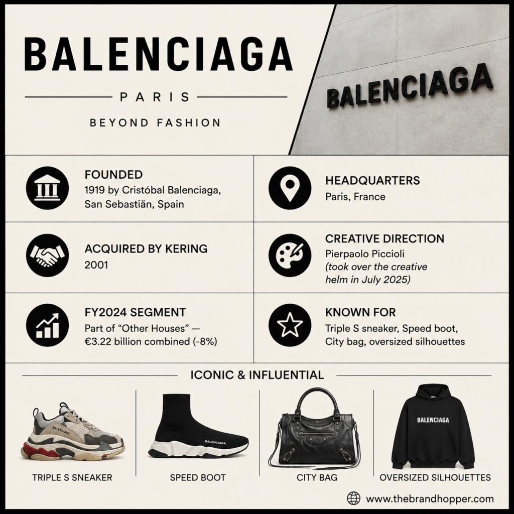All about Balenciaga