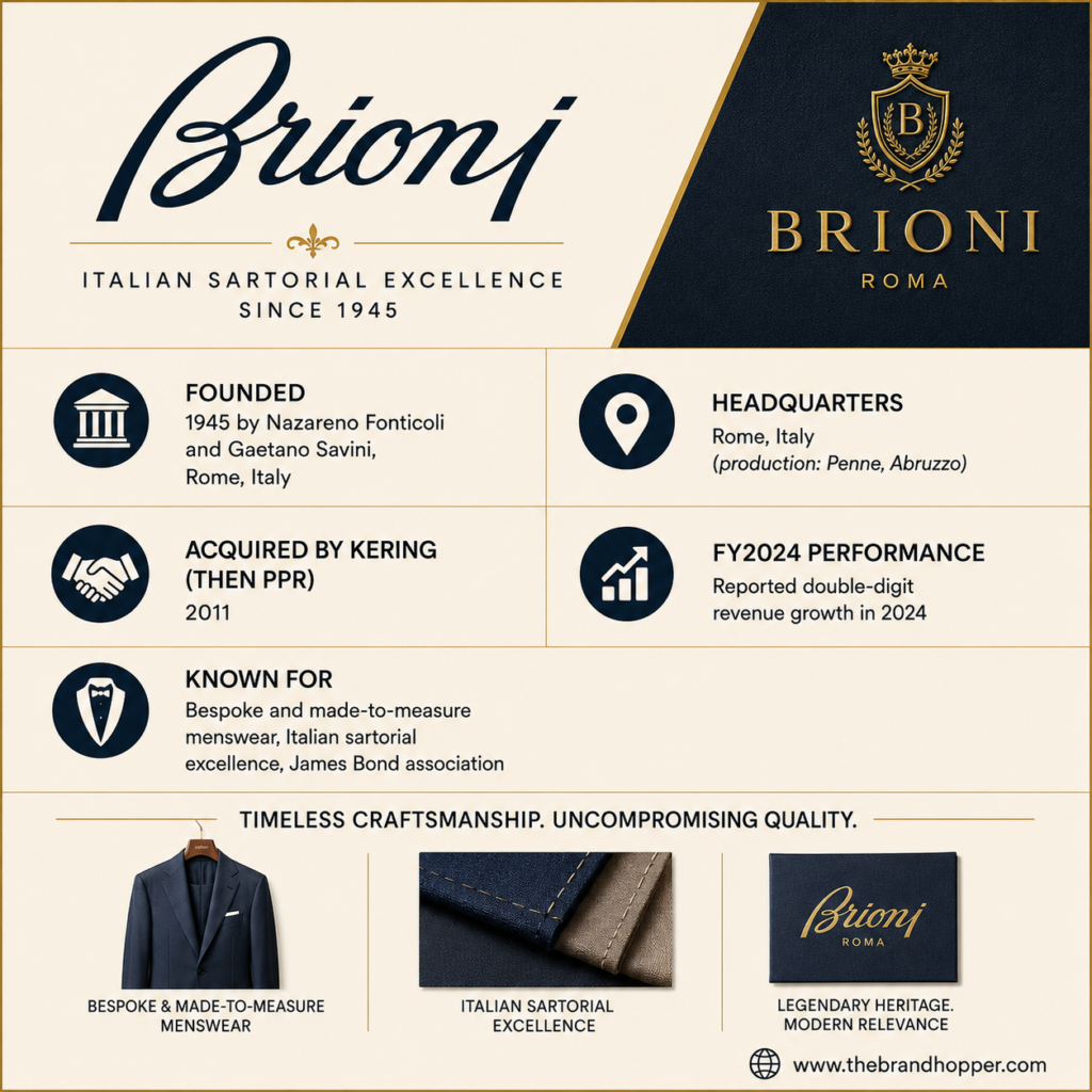 All about Brioni
