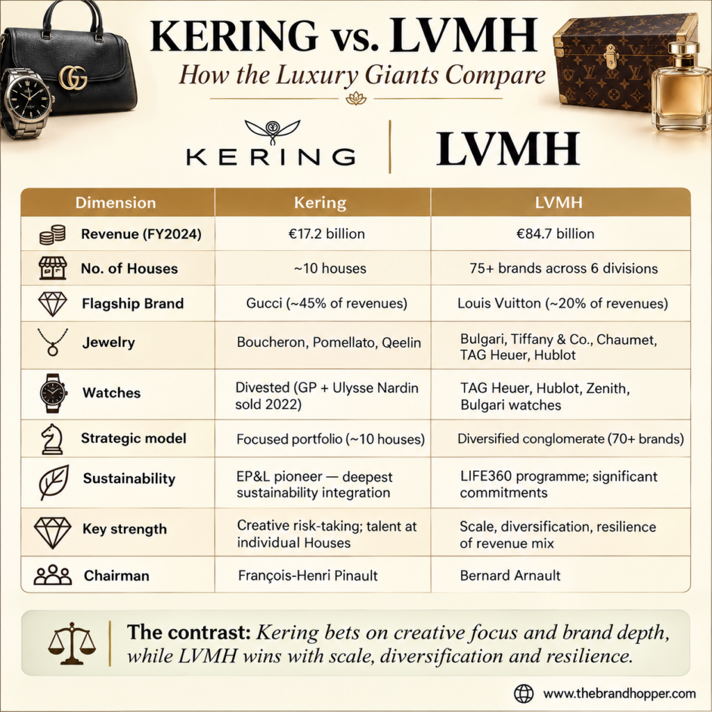 Kering vs LVMH
