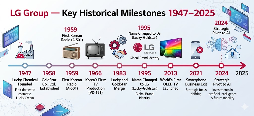 LG Group Key Historical Milestones