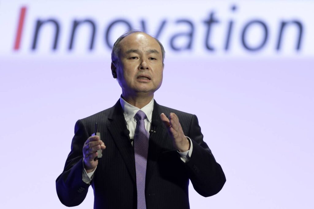 Softbank founder Masayoshi Son