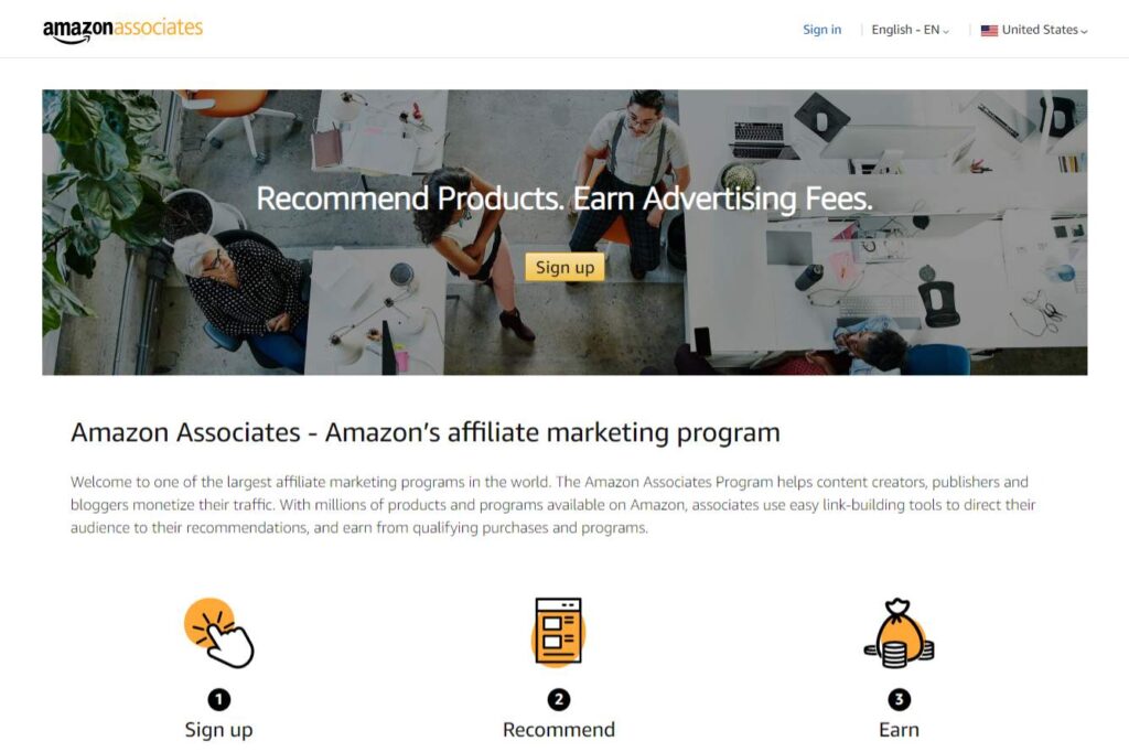 Amazon Associates | Top Affiliate Program in US | The Brand Hopper