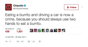 Chipotle Witty Banters on X