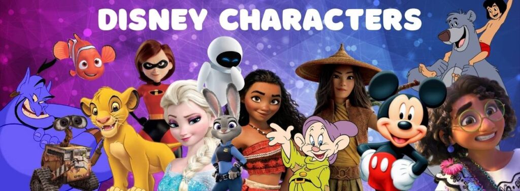 Popular Disney Characters | The Brand Hopper