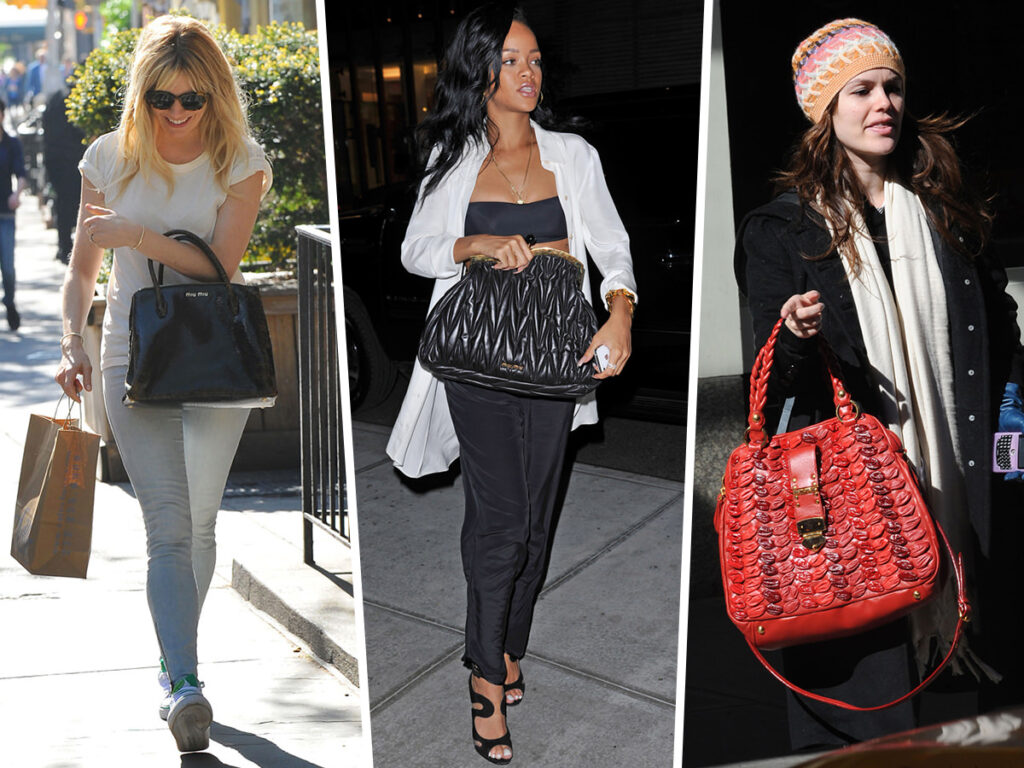 Celebrities and their Miu Miu bags | The Brand Hopper