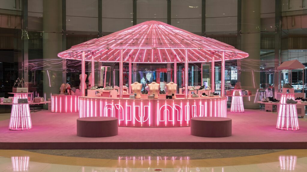 Miu Miu Pop-up store | The Brand Hopper