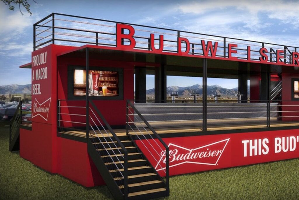 Budweiser Macro Bar | The Brand Hopper