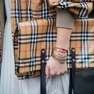 Burberry's iconic check pattern