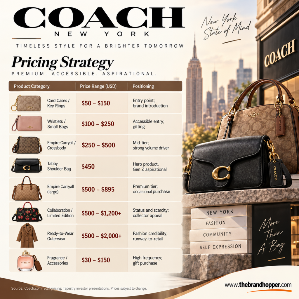 Coach's Pricing Strategy