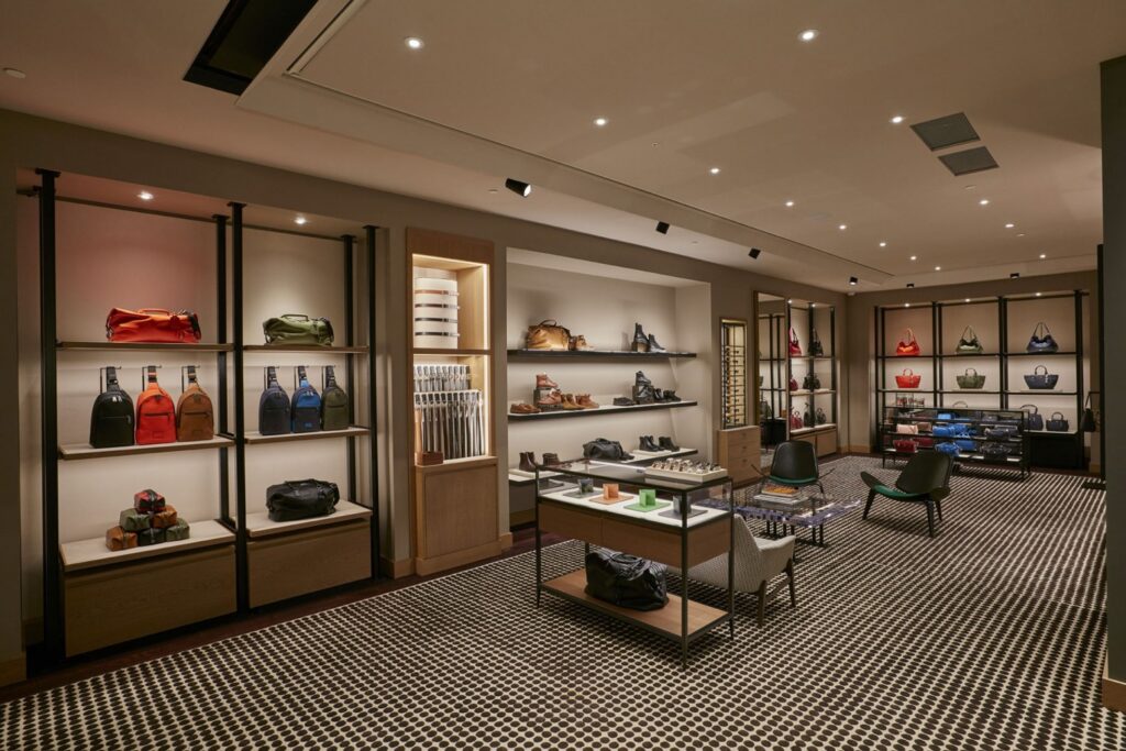 Coach Flagship Store's Interior at Paris