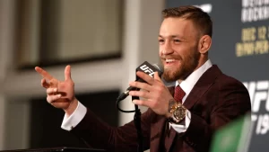 Conor McGregor wearing Patek Philippe