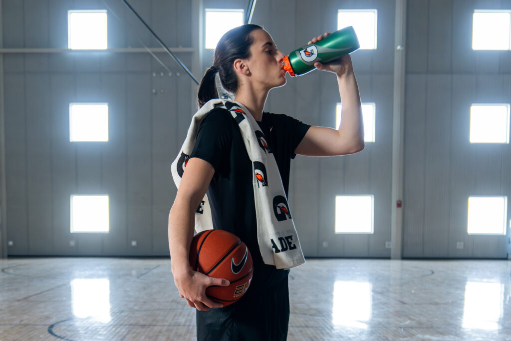 Gatorade signs Caitlin Clark as second CBB endorser