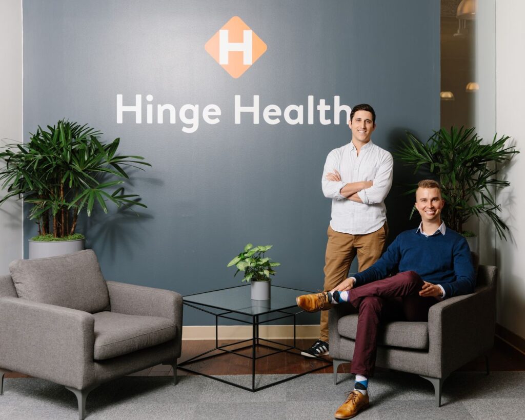 Co-Founders, Hinge Health | The Brand Hopper