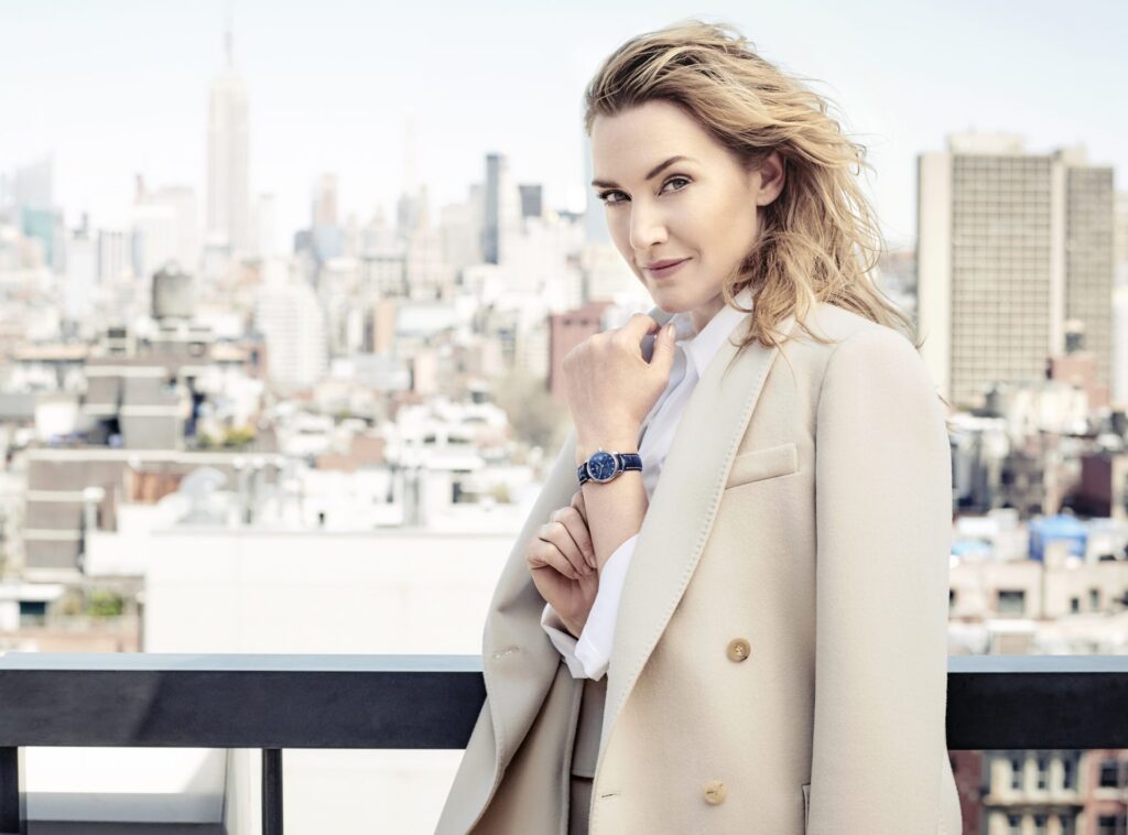 Kate Winslet held the title of Ambassador of Elegance for Longines since 2010