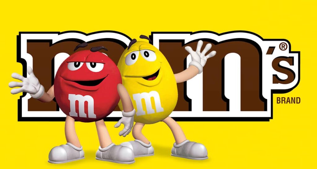 M & M Character  M&m characters, Yellow m&m, Yellow art