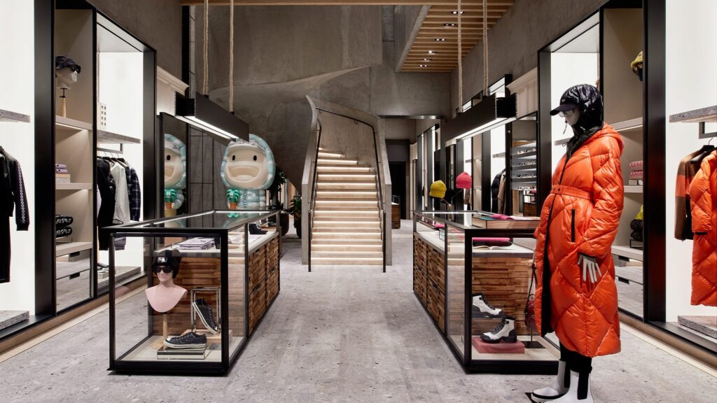 New Moncler store in Los Angeles