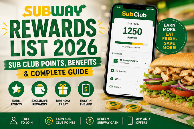 Sub Club Loyalty Programme