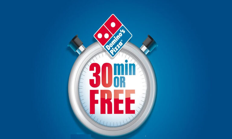 Dominos 30 Min O Es Gratis