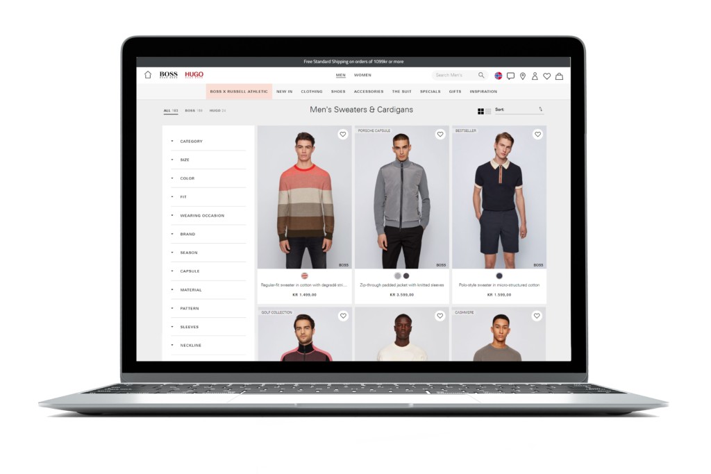 Ecommerce Hugo Boss | The Brand Hopper