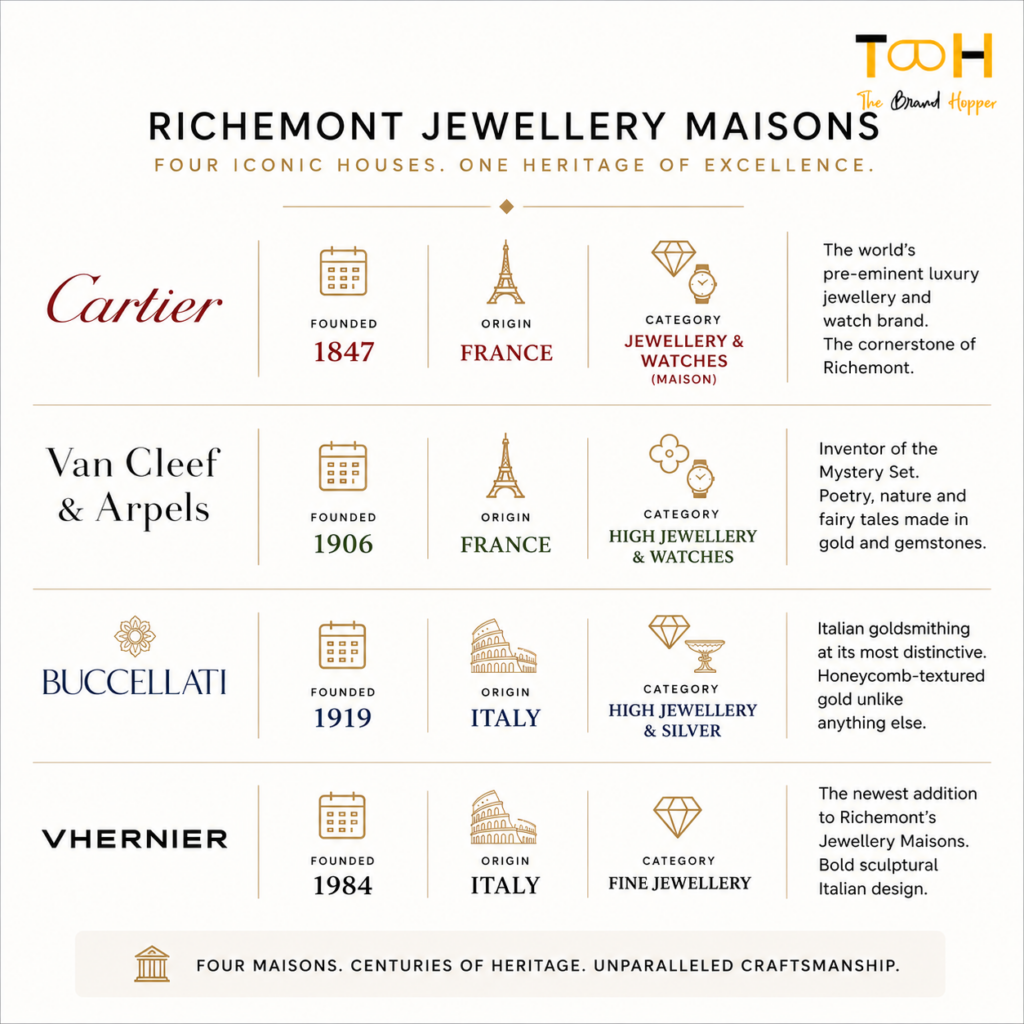 Jewellery Masions of Richemont