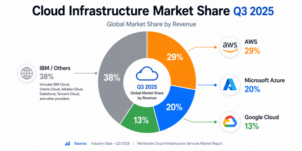 Cloud Infrastructure Market Share