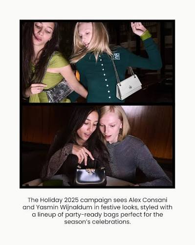 Holiday 2025 campaign featured Alex Consani and Yasmin Wijnaldum