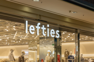 Lefties store frontage