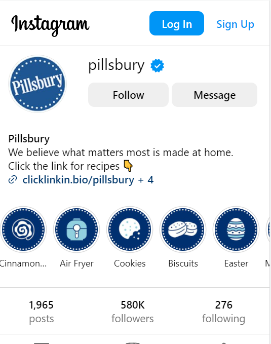 Pillsbury Instagram | Pillsbury Marketing Strategies
