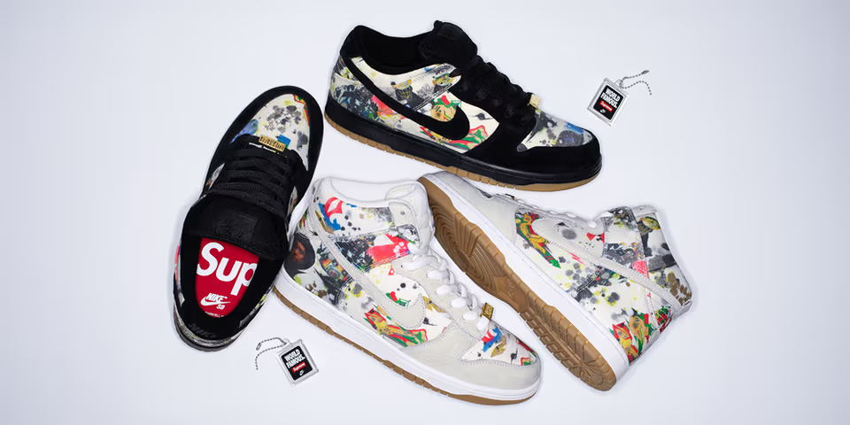 Supreme x Nike SB Dunk High Rammellzee