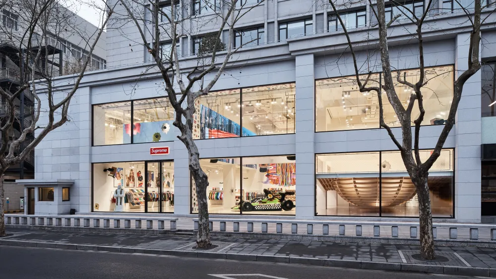Supreme's First Store in China