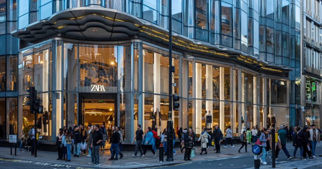 Zara's Oxford Street flagship