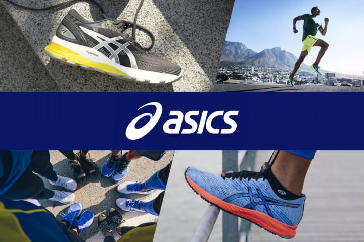 ASICS logo, Logo of sports brand ASICS on their offices at …
