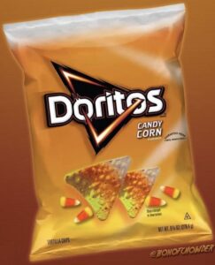 Candy Corn Doritos