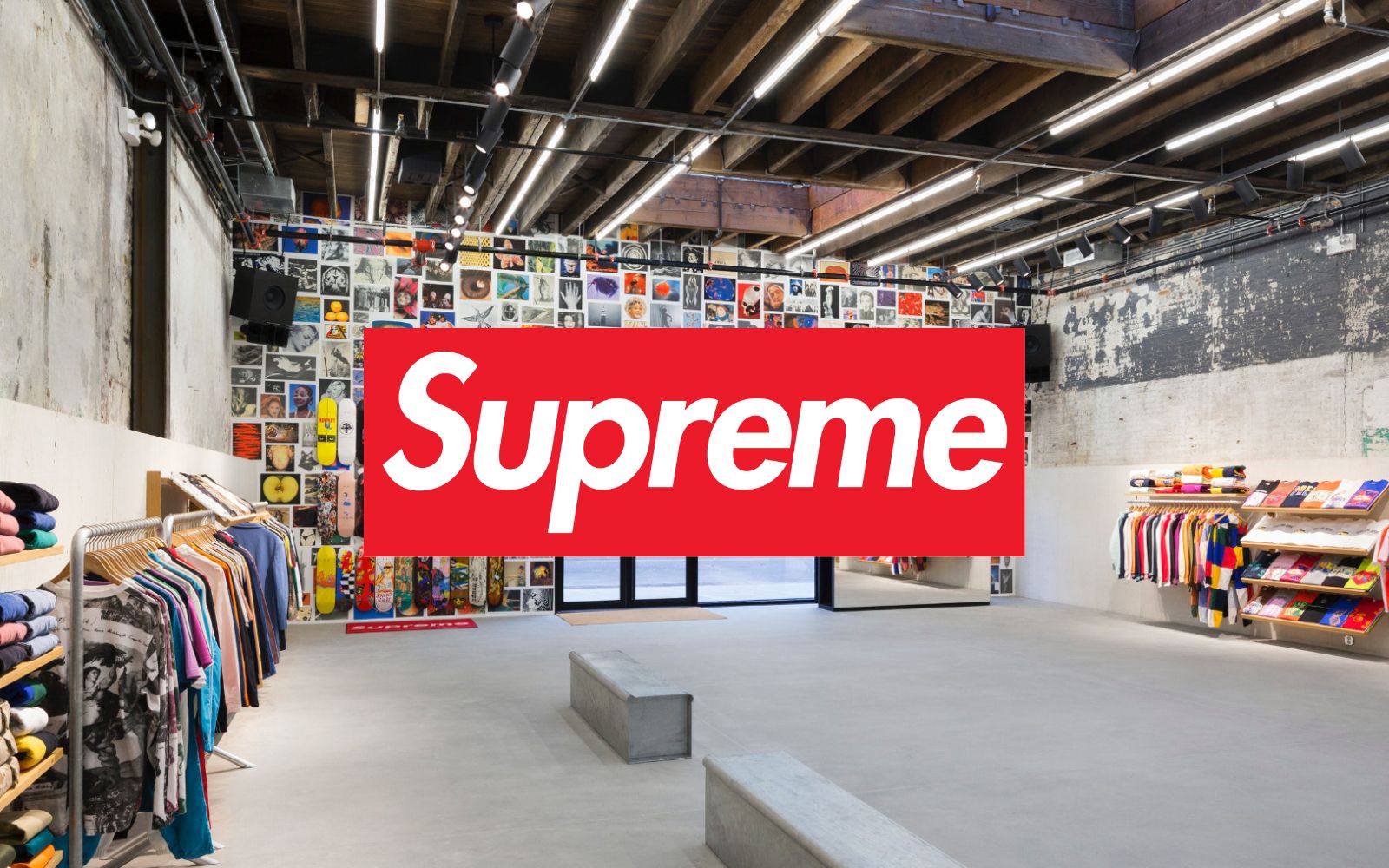 Inside the Louis Vuitton x Supreme Pop-Up in London