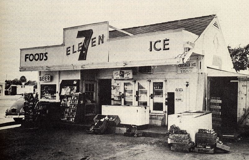 Early Stores of 7-Eleven in Dallas