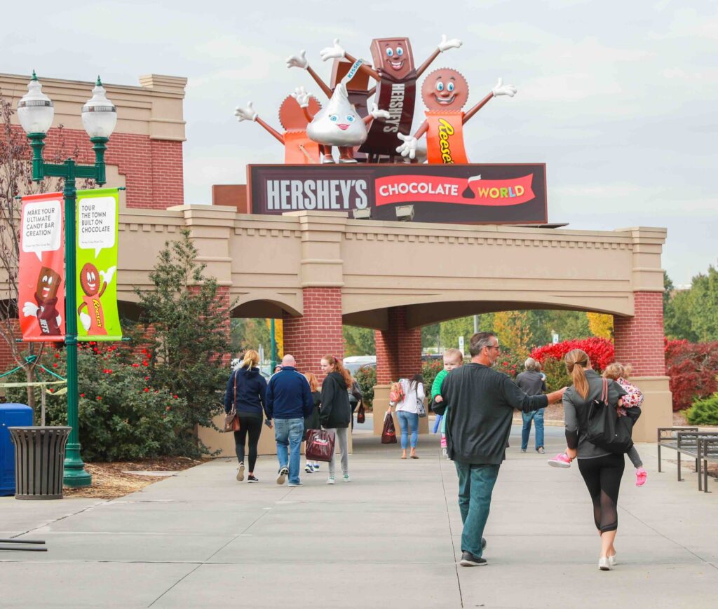 Hershey's Chocolate World in Pennsylvania | hershey's marketing