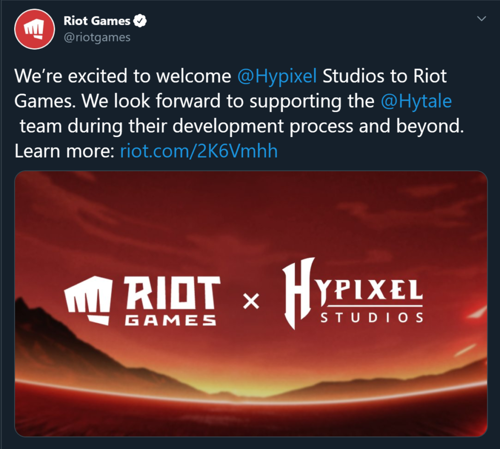 Riot Games x Hypixel Studios