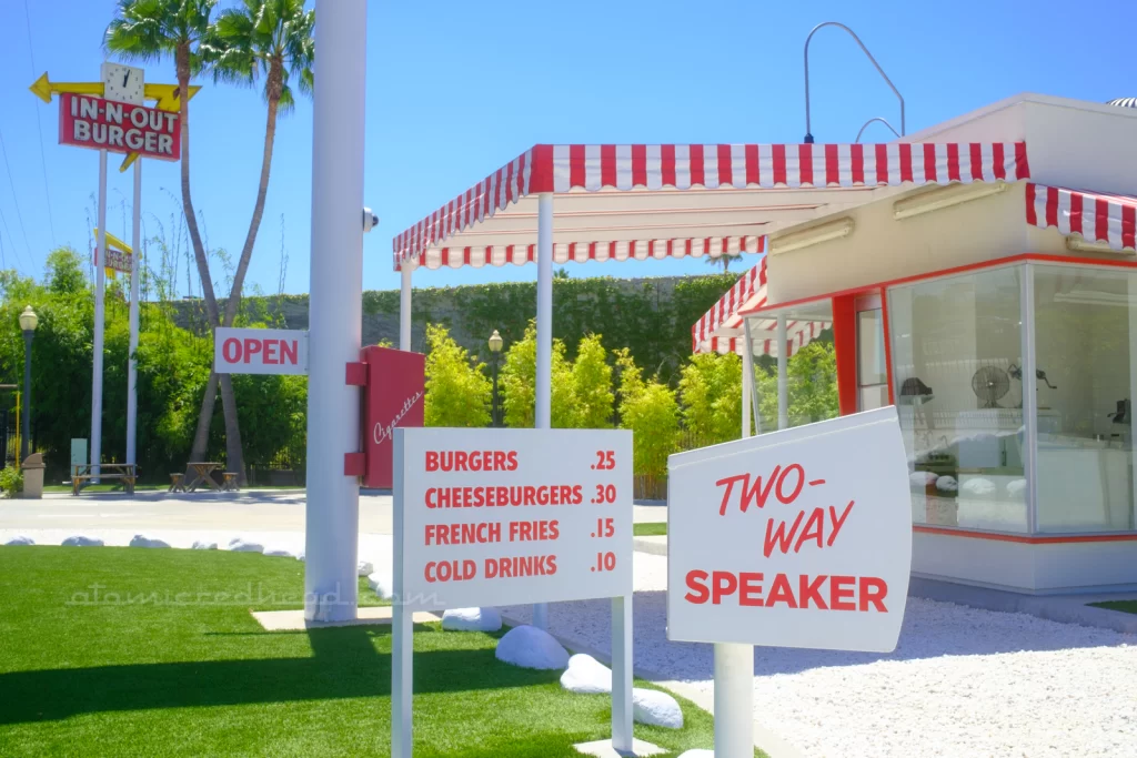 In-N-Out introduced the concept of the two-way speaker system