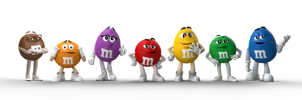 M&Ms Spokescandies