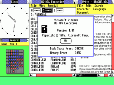 In 1985, Microsoft launched Windows