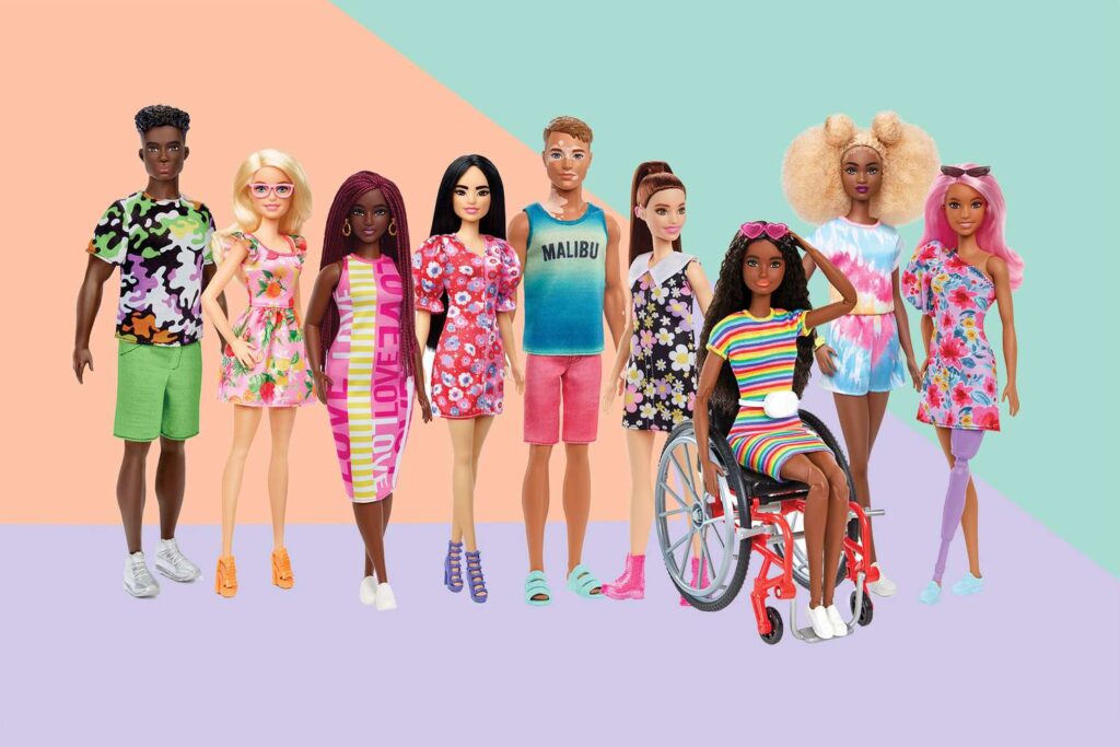Barbie Fashionistas Set