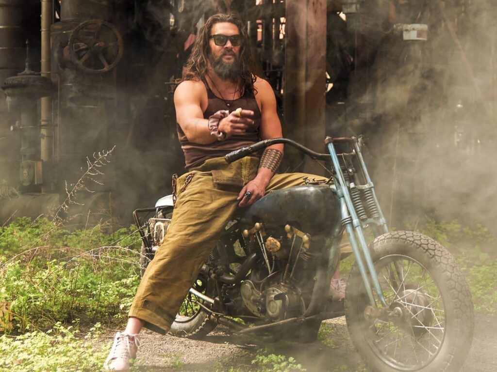 Jason Momoa endorses Harley Davidson